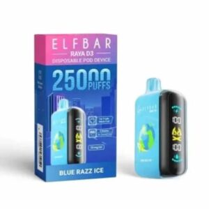 Elf Bar Raya D3 Blue Razz ICE Mind – 25000