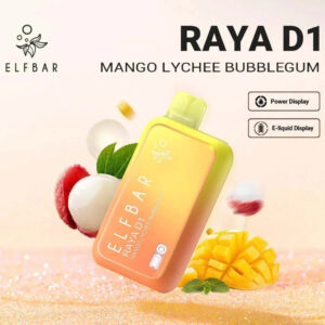 ELF BAR RAYA D1 – Mango Lychee Bubblegum